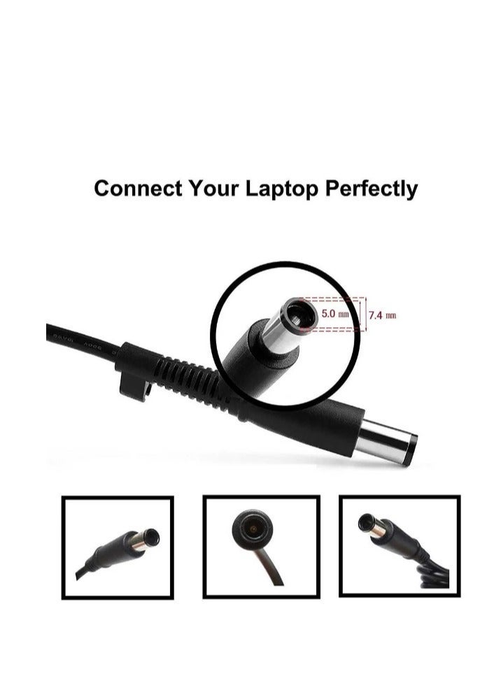 أ بلاس شاحن لاب توب اتش بي CB 19V-4.74A (7.4 ملم × 5.0 ملم) - Image 2